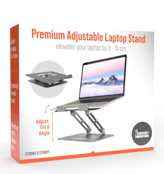 Gadget Innovations Premium Adjustable Laptop Stand Carousel 6
