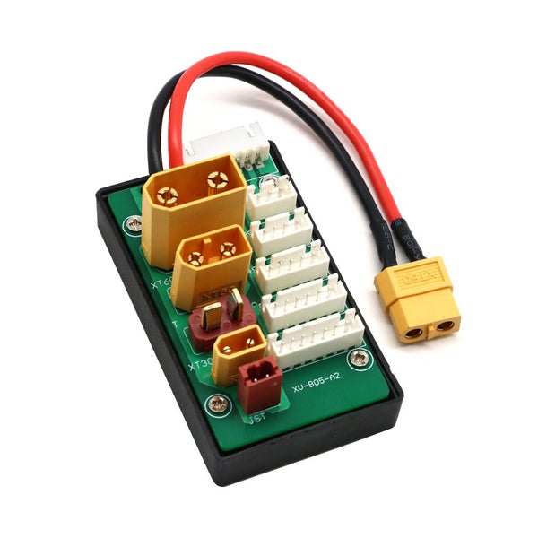 XT30 XT60 XT90 JST T Connector Lipo Battery Charger Board 2-6S Carousel 2