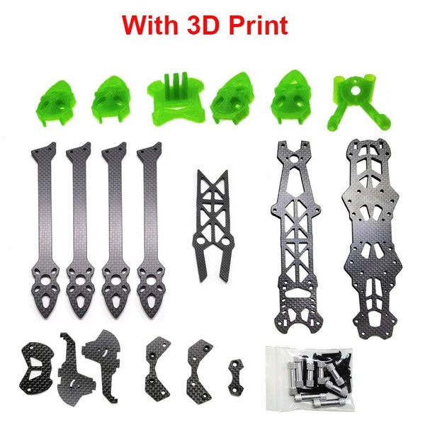 Mark4 7inch 295mm with 5mm Arm Quadcopter Frame 3K Carbon Fiber Carousel 6
