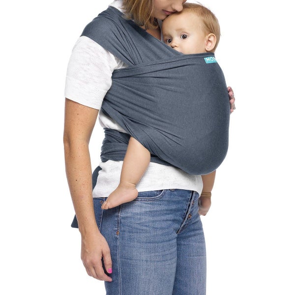 Moby: Evolution Baby Carrier - Denim Carousel 1