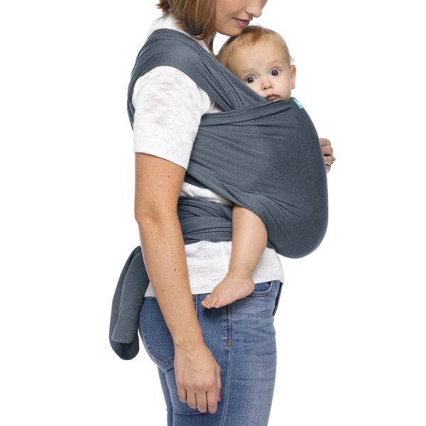 Moby: Evolution Baby Carrier - Denim Carousel 5