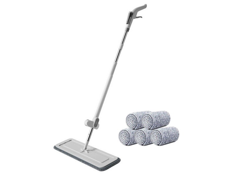 Spray Mop Self Wringing Flat Mop Hands-Free Floor Mop with Mite Removal Function Carousel 2