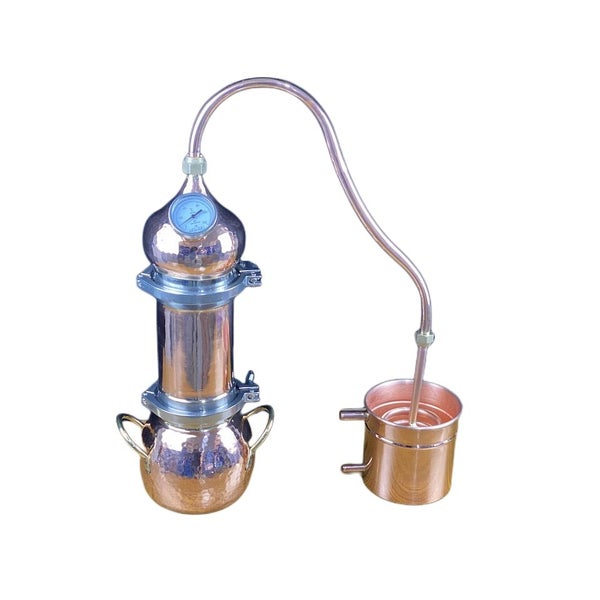 3L Handmade Copper Alembic Copper Distiller Distillation Set Carousel 2