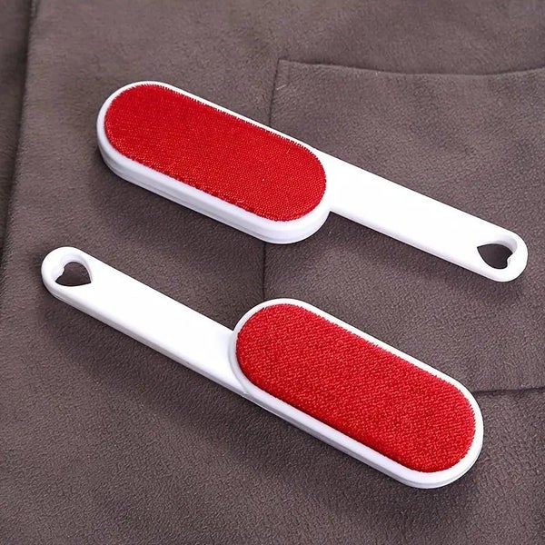 Double-Sided Pet Hair Cloth Lint Removal Brush - NEW Carousel 1