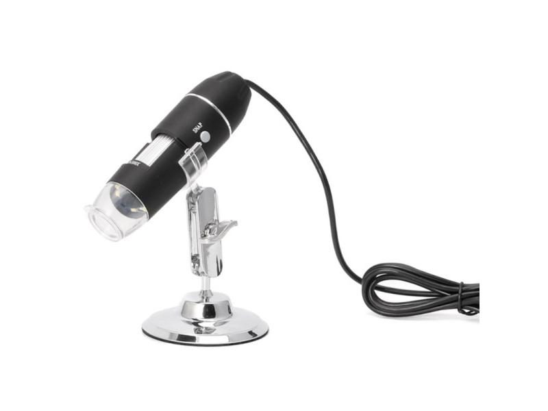 Professional Digital Microscope 1600X With 8 LED Light USB Digital Microscope Carousel 1