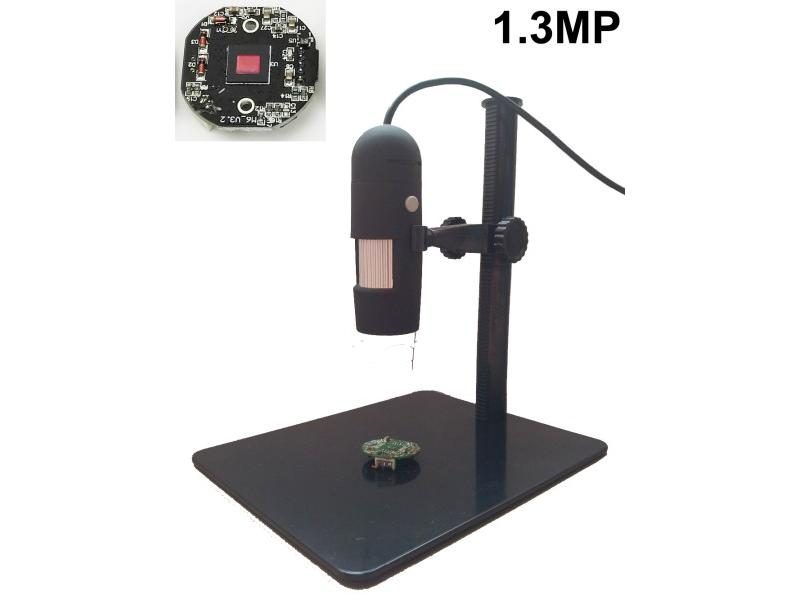 500X Real 2.0MP/1.3MP/0.3MP USB Digital Microscope Support Mobile Phone PC Carousel 1
