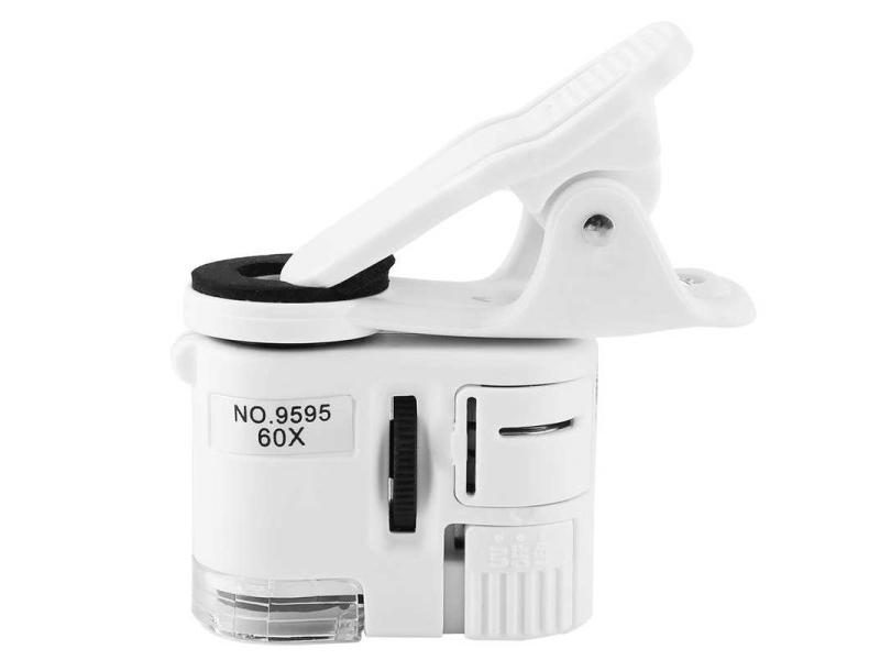 Digital Microscope 9595W 60X Magnifying Glass LED UV Light Mini Mobile Phone Carousel 1