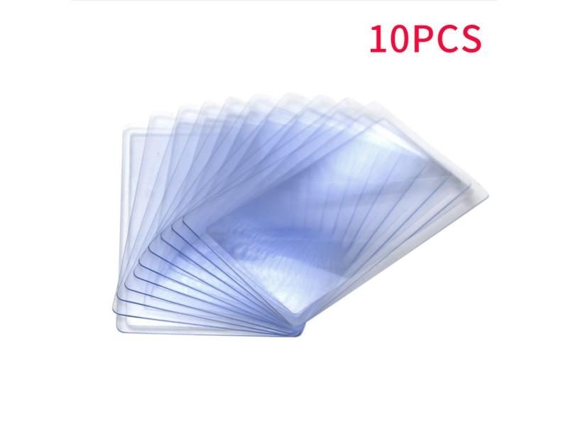 10Pcs 3X Magnifier Magnifying LENS Fresnel Read Credit Card Loupe Magnifier Carousel 1
