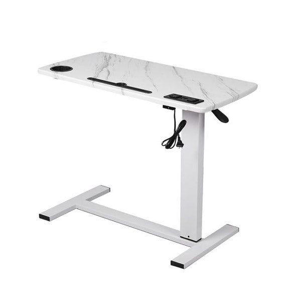 Standing Desk Height Adjustable Sit Stand Office Computer Table Shelf Carousel 1