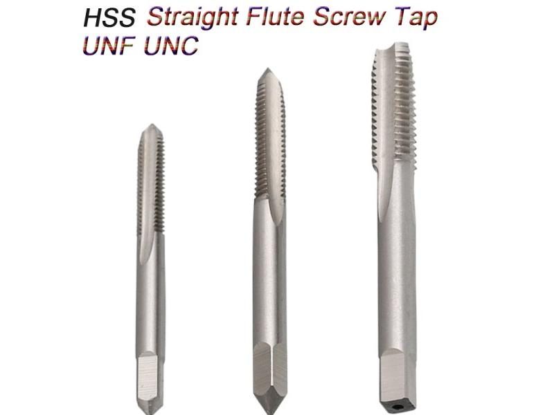 Steel American Standard HSS UNC UNF Machine Plug Thread Screw Taps And Dies Set Carousel 2