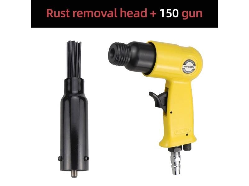 HIFESON Pneumatic Air Needle Scalers Rust Removal Gun 150Y Air Hammer Small Carousel 1