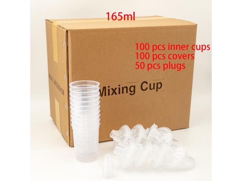 10/20/30/50pcs Bulk Sale Spray Gun Paint Tank Spray Gun Mixing Cup Carousel 1