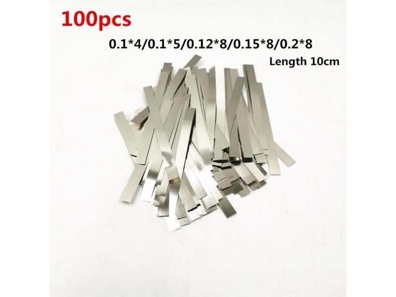 100pcs Nickel Plated Steel Strip For 18650 Battery Welder /spot Welder Carousel 1