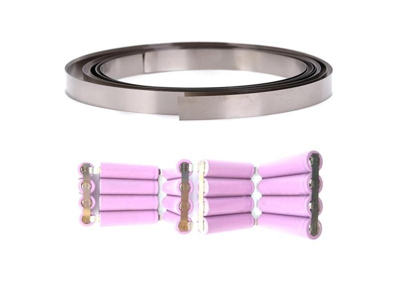 Great 8mm X 0.1/0.12/0.15 Nickel Plating Steel Strip Tape For Li 18650 Battery Carousel 1
