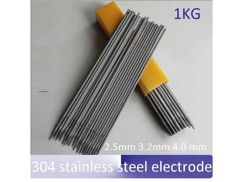 1kg 304 Stainless Steel Electrode 2.5mm 3.2mm 4.0 Mm A102 Welding Rod Carousel 1