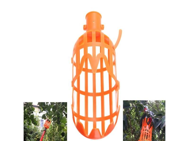 1pcs Practical Plastic Fruit Picker Fruit Catcher Without Pole Gardening Carousel 1