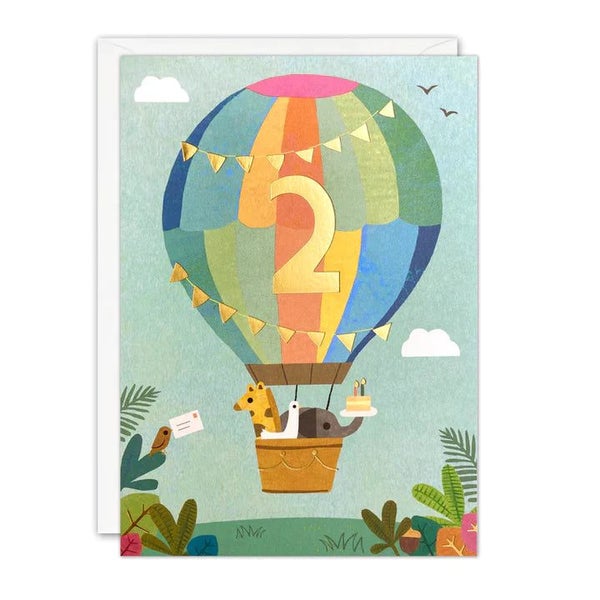 Age 2 Balloons Acorns Carousel 1