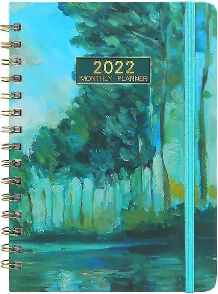 2022 Planner,academic Weekly & Monthly Planner Notebook,a5 Planner Flexible Cov Carousel 1