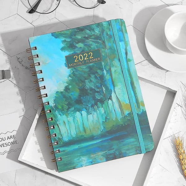 2022 Planner,academic Weekly & Monthly Planner Notebook,a5 Planner Flexible Cov Carousel 4