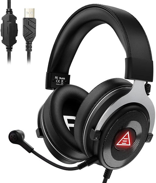 Gaming Headset With Microphone For Ps4/pc/ps5/laptop Enhanced Audio Experience Carousel 1