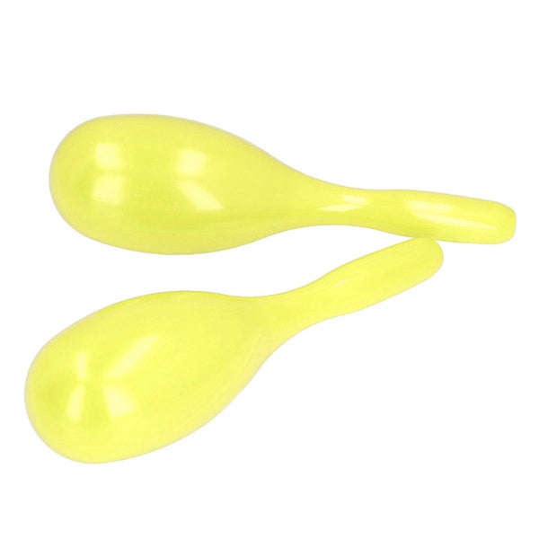 music instrument 2Pcs Music Maracas Oval Shaped Plastic Hand Percussion Rattles Carousel 1