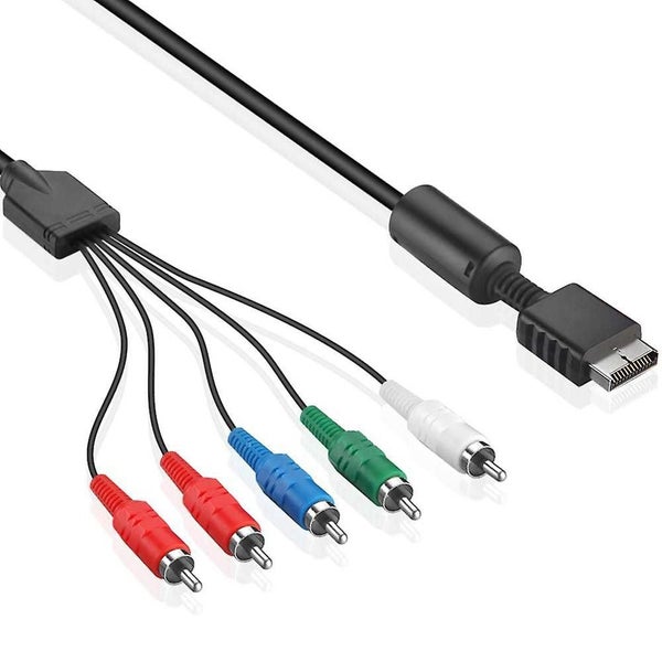 Ps 2/3 Component Cable, High Resolution Hdtv Component Rca Audio Video Cable For Carousel 1