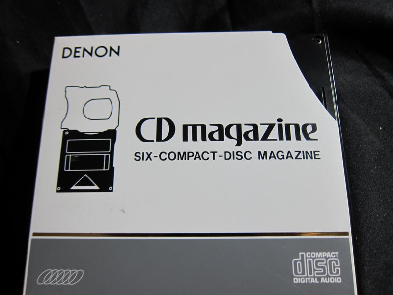 Denon CD Magazine Six-Compact Disc Magazine ACD-10 Carousel 1