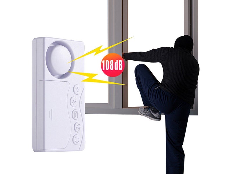 4 in 1 Magnetic Door Window Intrude Detector Wireless Security Alarm Carousel 1
