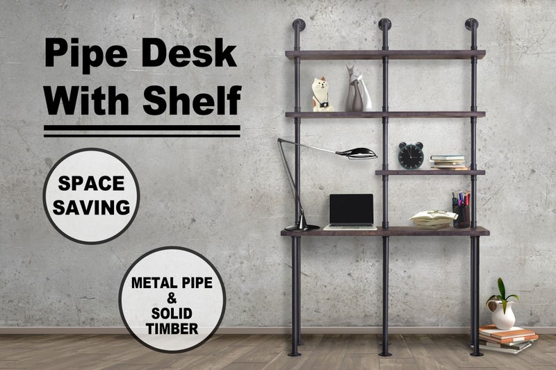 Desk With Shelf Carousel 1