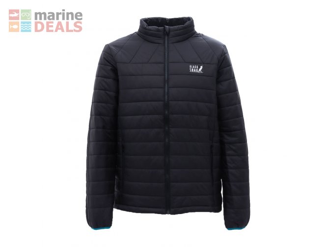 Black Shag 200gsm Padded Puffer Jacket 3XL Carousel 1
