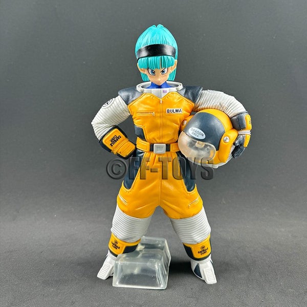 In Stock Dragon Ball Z Bulma Namek Figure Space Suit Bulma Action Carousel 1