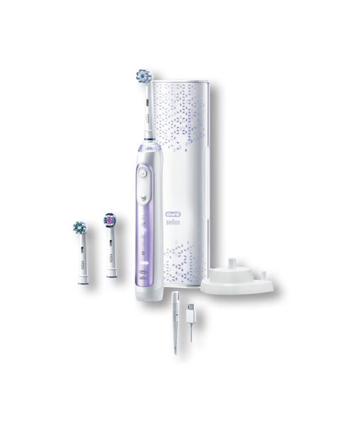 Oral-B Genius 9000 Electric Toothbrush With 3 Replacement Heads & Smart Travel Carousel 1
