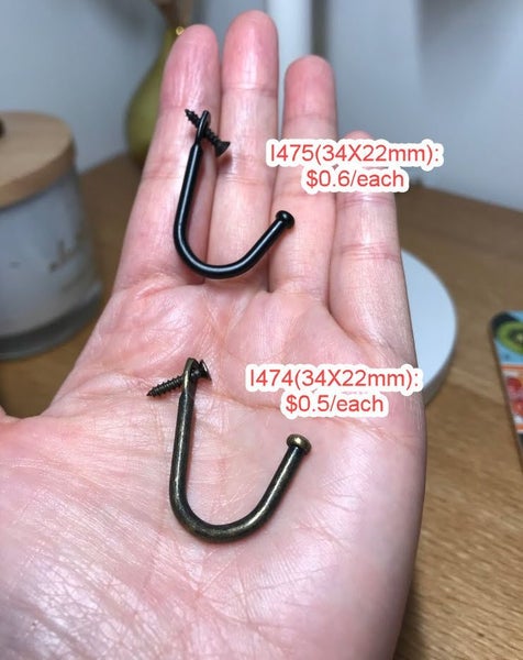 Brand new vintage style hook ($0.5-$1.6/ea, I307&I474 &I475) Carousel 2