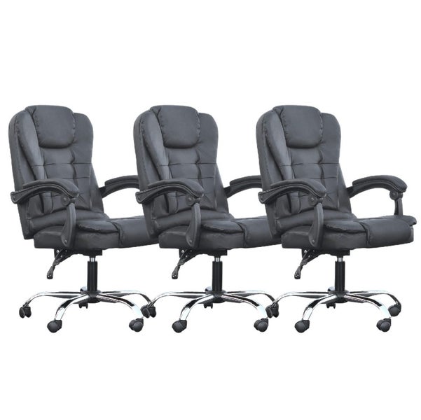 Executive Chair Black - BULK LOT OF 3 Carousel 1