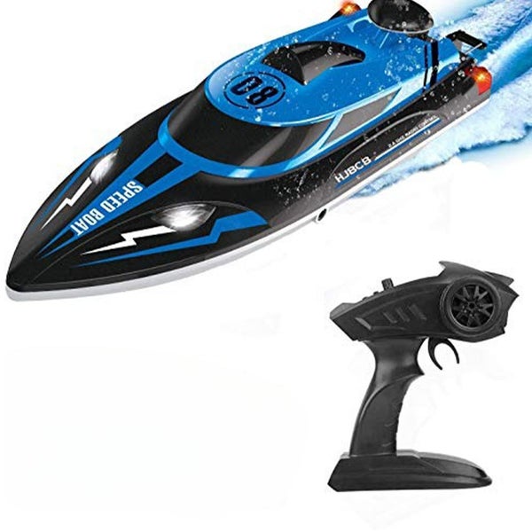 2.4Ghz RC High-Speed Boat for Adults and Kids for Lakes and Pools - USB Recha... Carousel 1
