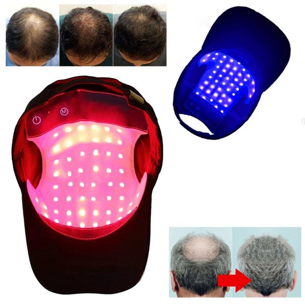 650nm Infrared Red Light Therapy Hat Laser Hair Regrowth Cap Anti-Hair Loss Cap Carousel 1