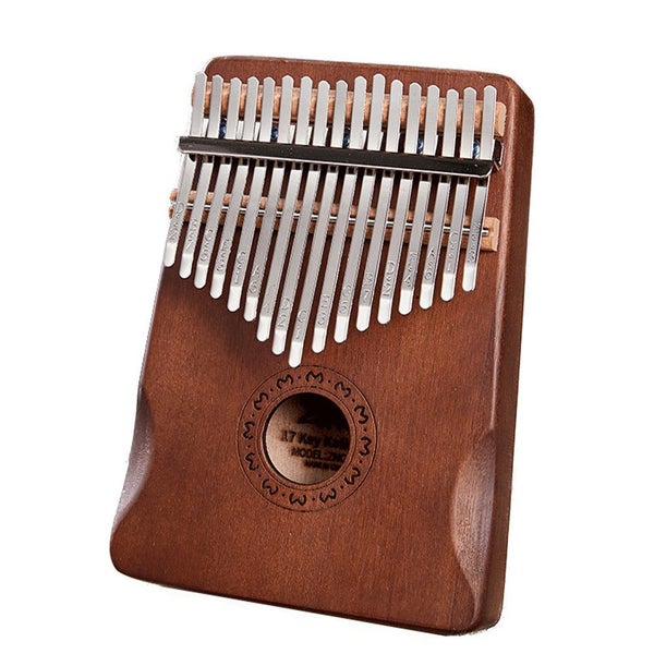 Kalimba Thumb Piano 17 Keys Musical Instrument Gift for Kids and Adult Beginners Carousel 1
