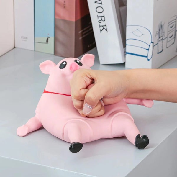 Stress Relief Animal Toy Figure Stretchable Decompression Toy Pig Carousel 15
