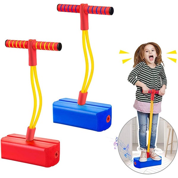 Foam Pogo Jumper for Kids Fun and Safe Jumping Stick with Sound Carousel 2
