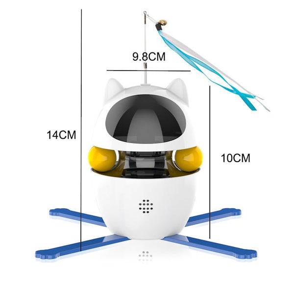 Interactive Indoor Electric Laser and Chasing Cat Toy CUSB Charging Carousel 2
