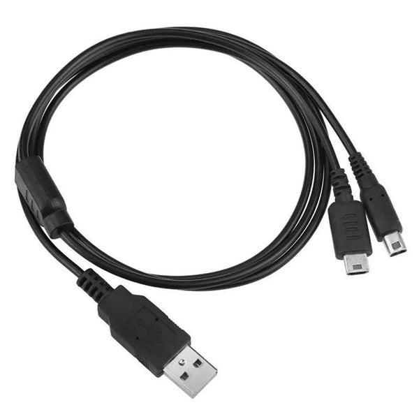 Nintendo New 3DS-XL DSI DSL DS Lite DSLite DSI-XL 2DS WALL Charger +2 in 1 CABLE Carousel 6