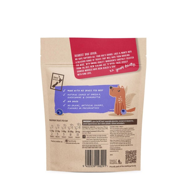 Yours Droolly Dog Treat Senior Beef With Blueberry 100G Carousel 2