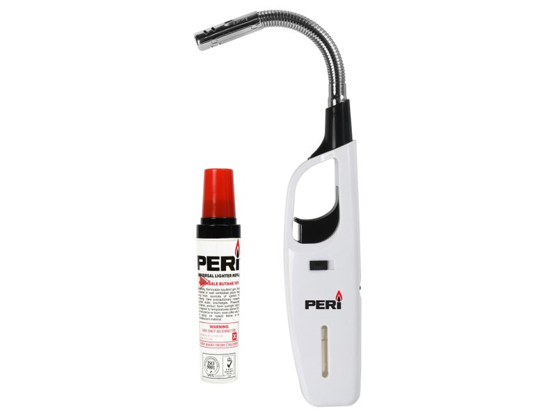 Peri Flexible Gas Lighter for Stoves & BBQ + Bonus Gas Refill Carousel 1