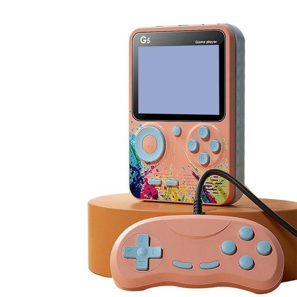 G5 Retro Game Console with 500 Built-in Nostalgic Games- USB Charging Carousel 1