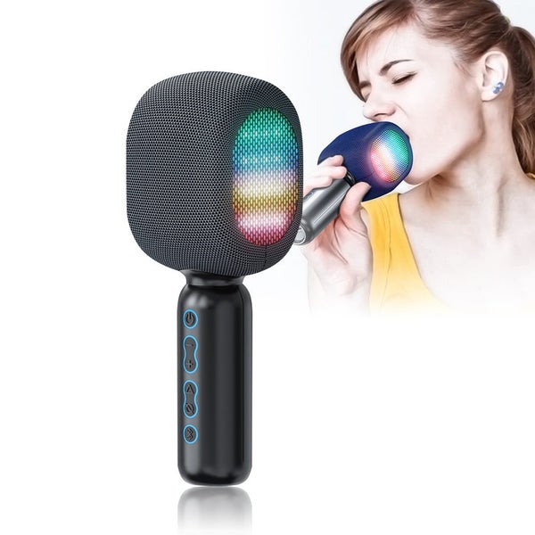 Type C Charging Wireless Karaoke Microphone and Speaker Carousel 2