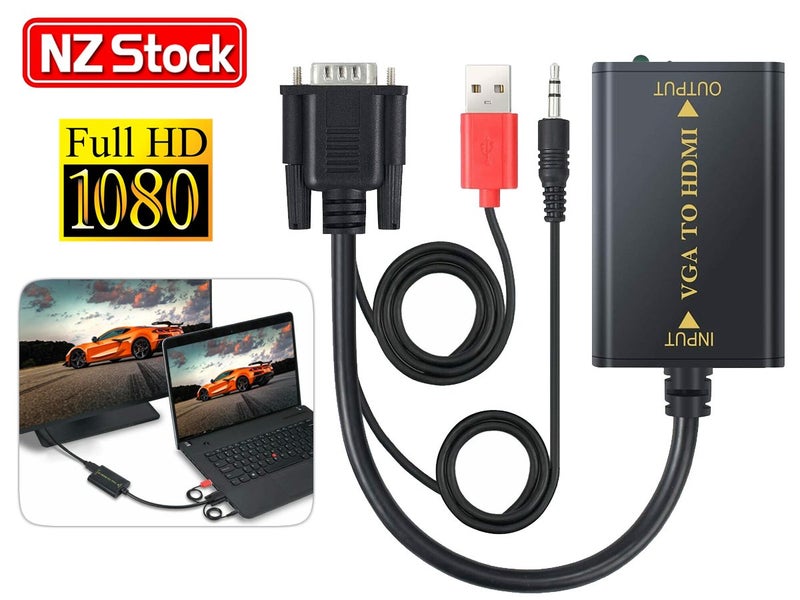 PTN New VGA to HDMI Converter Sale Sale Carousel 1