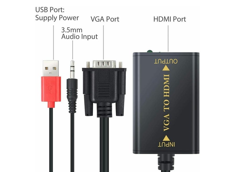 PTN New VGA to HDMI Converter Sale Sale Carousel 10