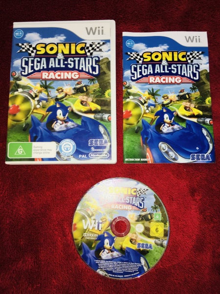 Sonic & Sega All-Stars Racing - Wii Game Carousel 1