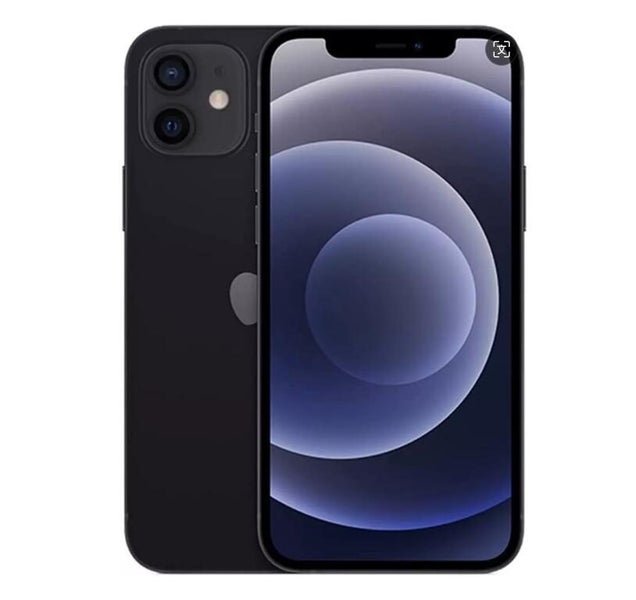 Apple iPhone 12 6.1" - 128GB Black Unlocked - SIM+eSIM - 100% Battery - Premium64155749764098110
