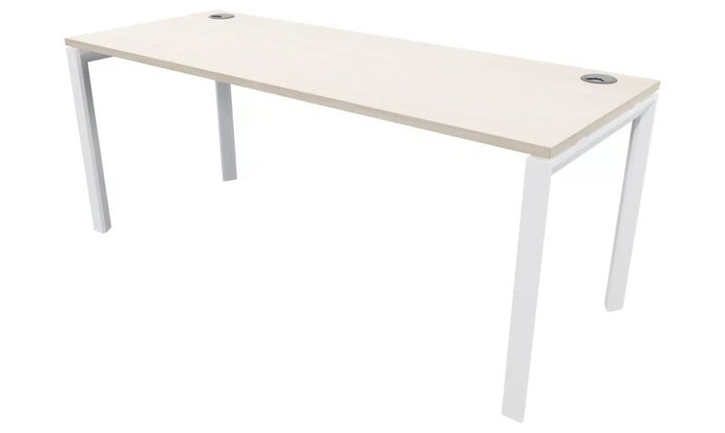 Desk Novah 1200W x 800D x 725H - White Frame Carousel 2
